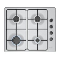 Bosch PBP6B5K80 Plinska ploča Serie 2 – nehrđajući čelik, 4 plamenika, snaga 1‑3 kW