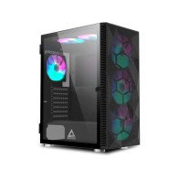 Montech X3 Mesh crna – srednji ATX toranj, 6 × RGB ventilatora
