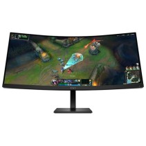 HP OMEN 34c G2 34" zakrivljeni VA monitor – WQHD 3440 x 1440, 180 Hz, 1 ms, omjer kontrasta 4000:1, ugrađeni zvučnici, 2 × HDMI,