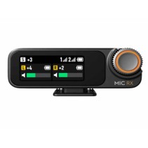 DJI Mic 2 – bežični mikrofon s 1 odašiljačem i 1 prijemnikom, 2,4 GHz, do 250 m dosega, 8 h radnog vremena.