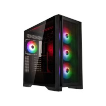 Inter-Tech GSI E‑ATX M850G 850W Gold napajanje, ARGB, crna mrežna kućišta, 4x 120 mm ventilatora】