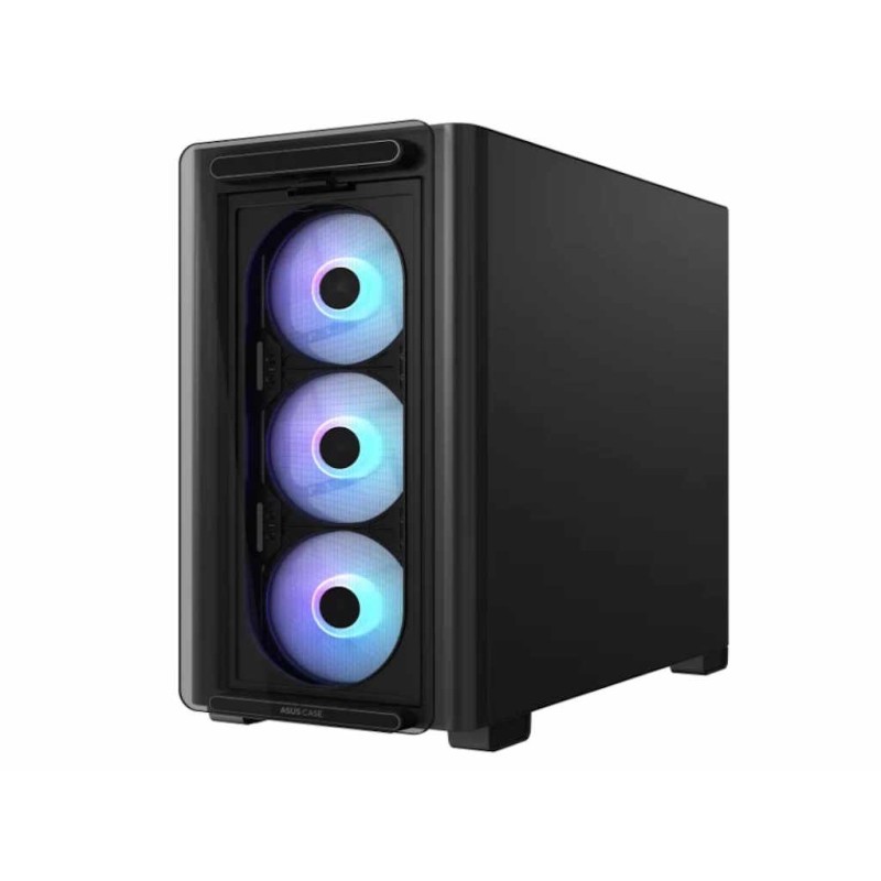 ASUS CASE A23 PLUS TG ARGBBlack, Micro-ATX,4x ARGB fans