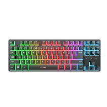 Trust GXT832 Thado WRLS KB&M set – crna gaming tipkovnica + miš, meko tipkanje, RGB osvjetljenje, lokalizirano BIH.