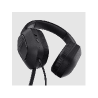 Trust GXT790 3‑u‑1 Gaming Bundle – slušalica, miš i podloga, crna boja.