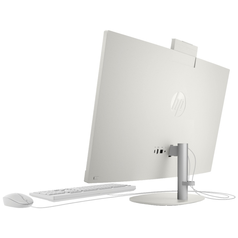 HP All‑in‑One 27″ CR0050NY, AMD Ryzen 5 7520U, 16 GB DDR5, 1 TB, FreeDOS, bijela.