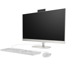 HP All‑in‑One 27″ CR0050NY, AMD Ryzen 5 7520U, 16 GB DDR5, 1 TB, FreeDOS, bijela.