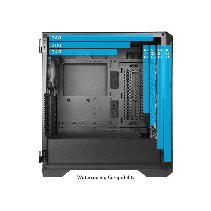 Chieftec Apex Case4x120mm A-RGB fans,control hubtempered glass, E-ATX