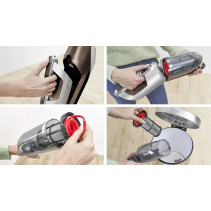 Bosch Flexxo Gen2 Serie 4 2u1 usisivač BCH3K2852, Smeđa
