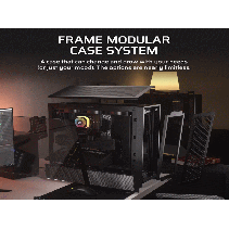 CORSAIR FRAME 4000D Case360mm radiator, 170mm cooler430mm GPU, ATX, Black