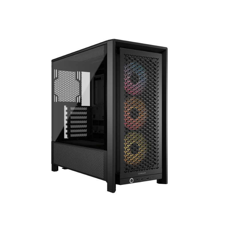 CORSAIR FRAME 4000D RS ARGB3xRS120 ARGB fans, 360mm rad170mm cooler, 430mm GPU, ATX, Black CORSAIR FRAME 4000D RS ARGB3xRS120 ARGB fans, 360mm rad170mm cooler, 430mm GPU, ATX, Black