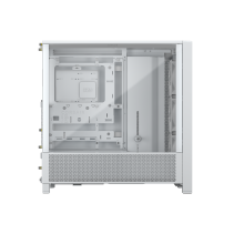 CORSAIR FRAME 4000D RS Case3xRS120 fans, 360mm radiator170mm cooler, 430mm GPU, ATX, White
