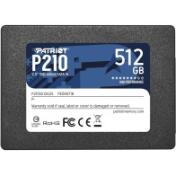 Patriot P210 512GB 2.5 SSD - 520/430 MB/s