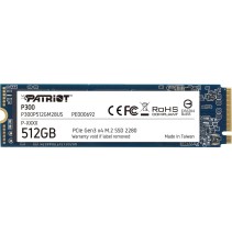 Patriot P300 512GB M.2 PCIe Gen3x4 SSD - 1700/1100 MB/s