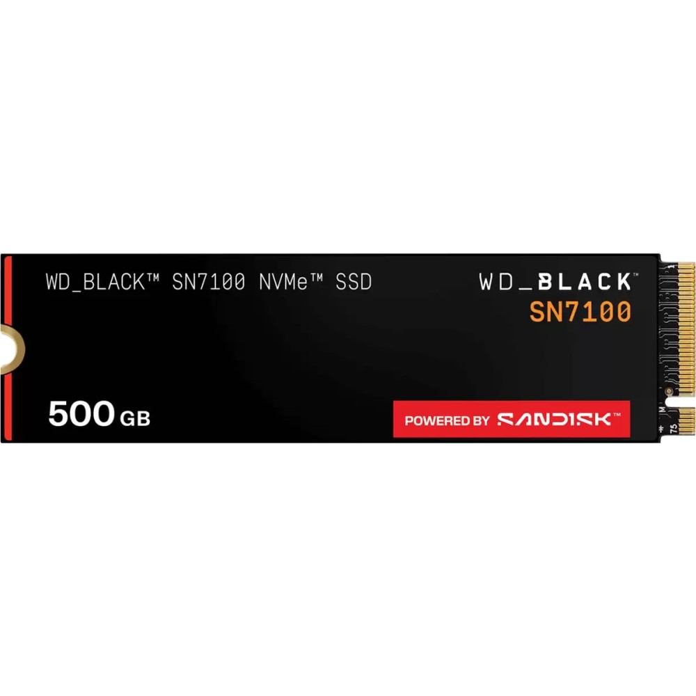 WD SN7100 500GB NVMe SSD - PCIe 4.0, 6800/5800 MB/s