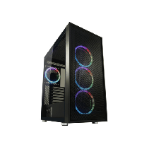 LC-Power Case Gaming 802B 4x 120mm RGB fans Black_Wanderer_X - ATX gaming case