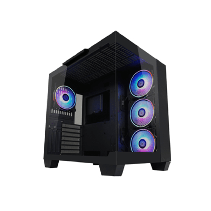 LC-Power Case Gaming 809BE-ATX, ATX, Micro ATX, MiniITX4x 120mm ARGB fans, tempered glass