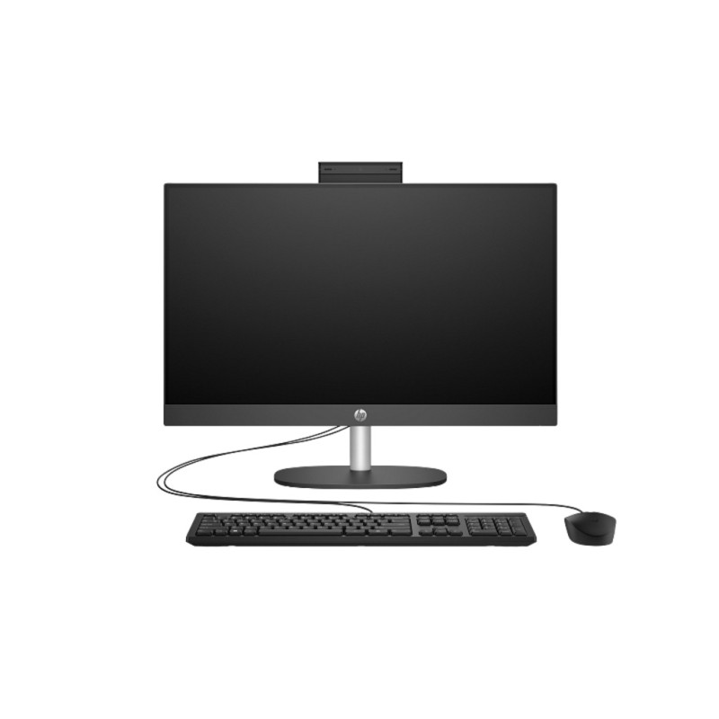HP ProOne 240 G10 – i3‑N300, 16 GB RAM, 512 GB SSD, IPS zaslon, FreeDOS, Wi‑Fi, crna, 3 god garancija