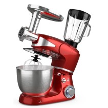 Tesla KR600RA Kuhinjski robot 1000 W, 6 brzina, 5 L posuda, mljevenje mesa i 1,5 L blender.
