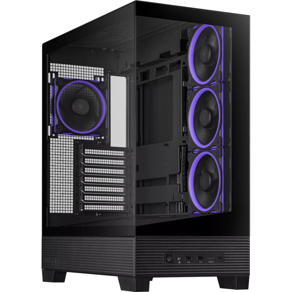ASUS A31 PLUS TG ARGB Black - ATX mid-tower kućište