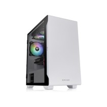 Thermaltake S100 White Micro Micro case, tempered glass, 1x 120mm fan