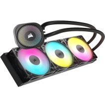 Corsair Nautilus 360 RS AIO cooler - crna, 3x120 mm, kompatibilna s LGA1700, AM5 i AM4 socketima.